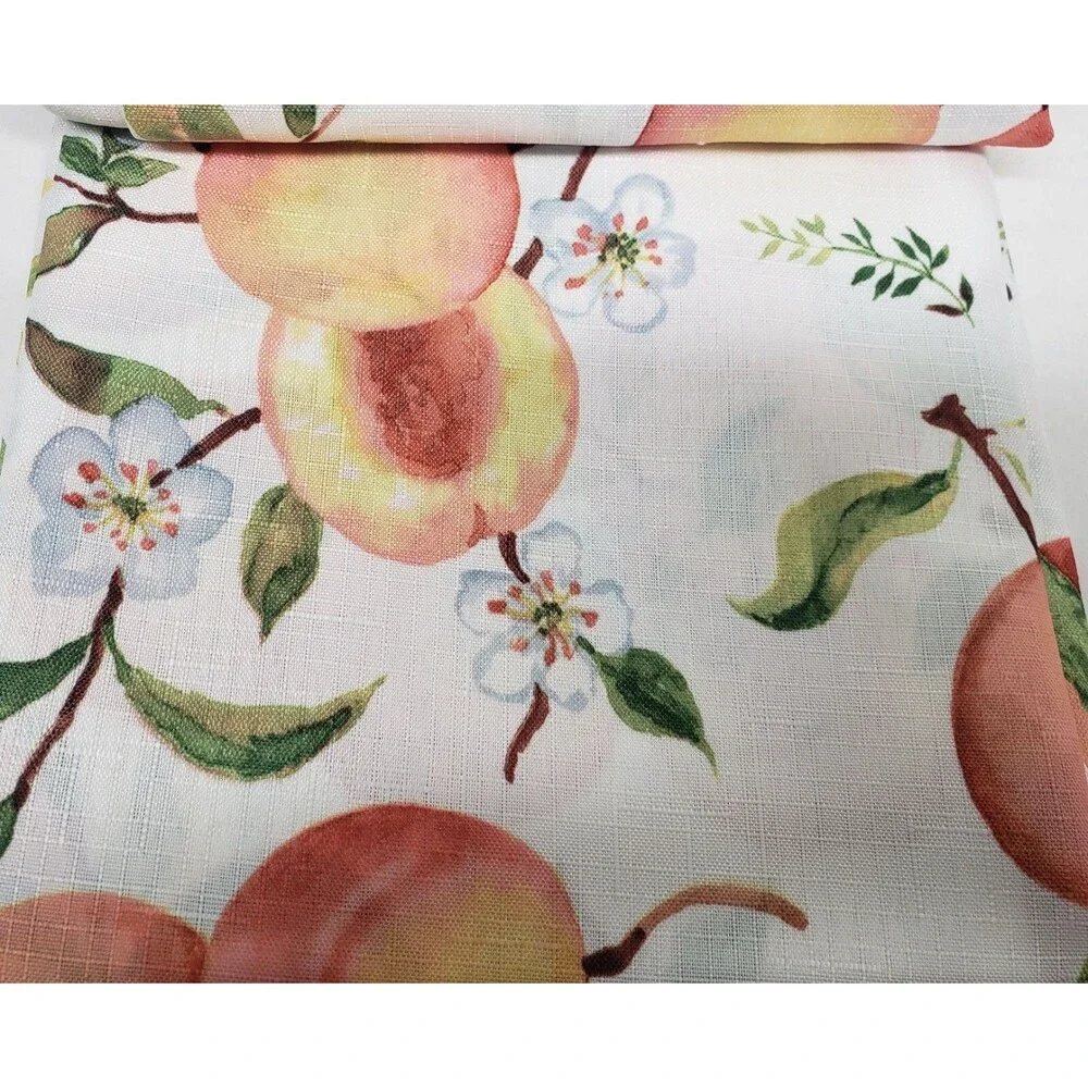 Textured Printed Fabric Tablecloth 60